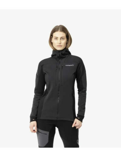 trollveggen Powerstretch Pro Zip Hood (W)