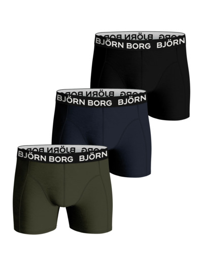 BAMBOO COTTON BLEND BOXER 3p