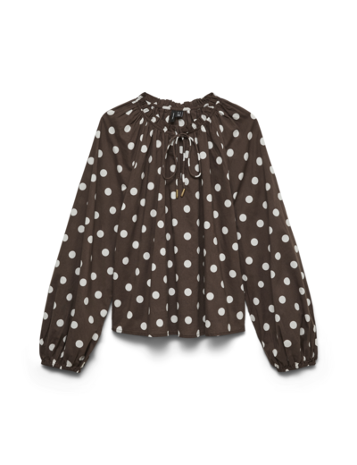 Regular Fit Tied Neck Long Sleeves (L/S)