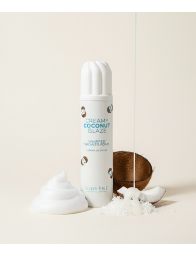 Biovène CREAMY COCONUT GLAZE Whipped Shower Foam