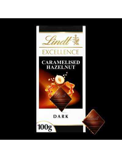 Excellence Caramel Hazelnuts 100g -50% from Outlet price