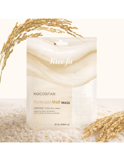 KOCOSTAR Hydrogel Melt Mask Rice Fit