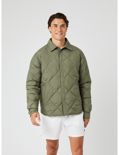 CENTRE QUILTED OVERSHIRT