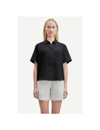 SAMSØE SAMSØE Mina Lyhythihainen Kauluspaita