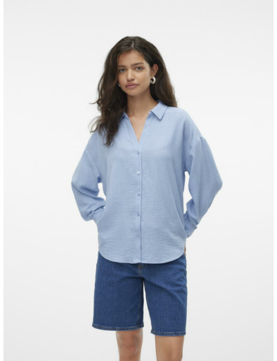 Loose Fit Shirt Collar Long Sleeves (L/S)
