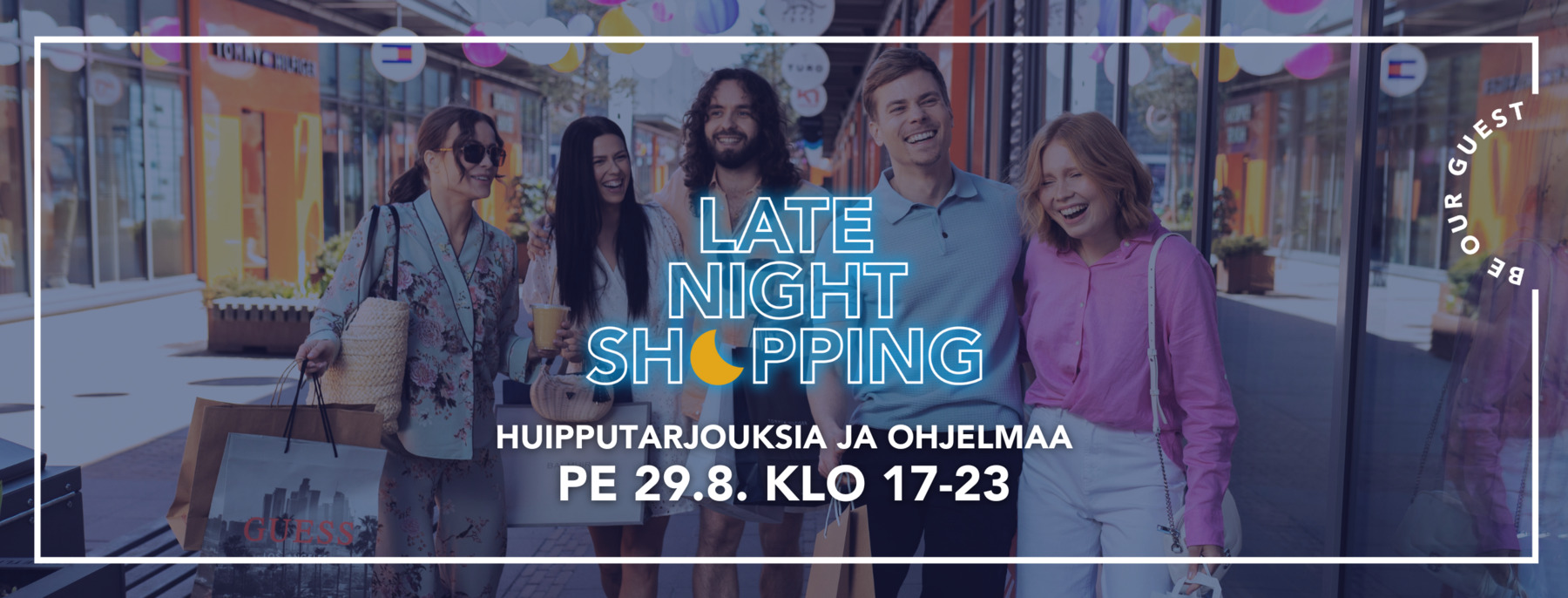 Huipputarjouksia ja ohjelmaa pe 29.8. klo 17-23