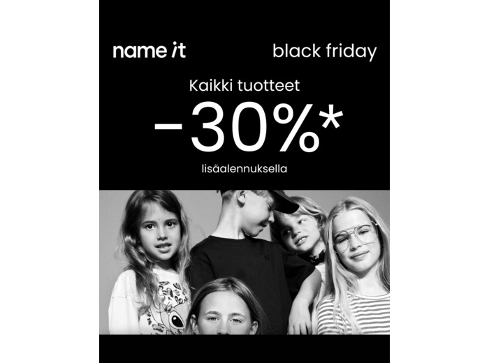 Extra -30% off all products*