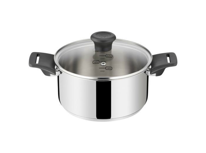 Jamie Oliver Everyday Kitchen Stainless Steel Stewpot 20 cm / 3,1 l. w. lid