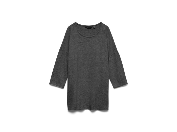 Loose Fit O-Neck 3/4 Sleeves (3/4)