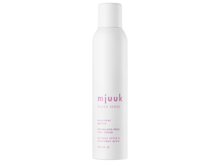 MJUUK NAKED SENSE FRAGRANCE-FREE HAIRSPRAY MEDIUM 250ML