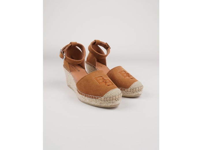 BMuir, Palma-mokkaespadrillot midi-korolla, 36-41, tan