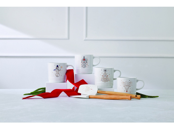 Kivikeraaminen joulumuki