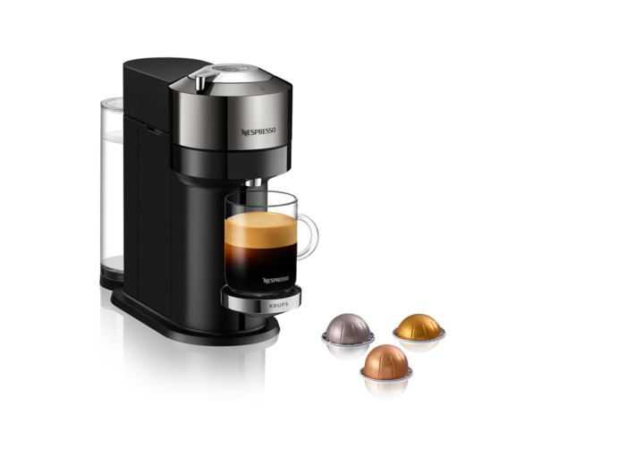 Vertuo Next Deluxe, 1,1 l., chrome