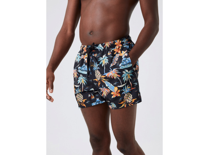 BORG PRINT SWIM SHORTS
