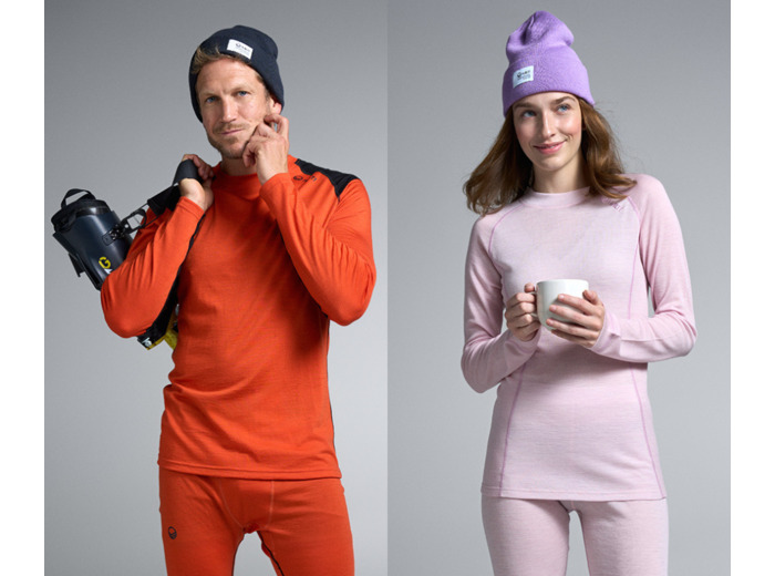 Halti merino wool baselayer set for men and women 65 €