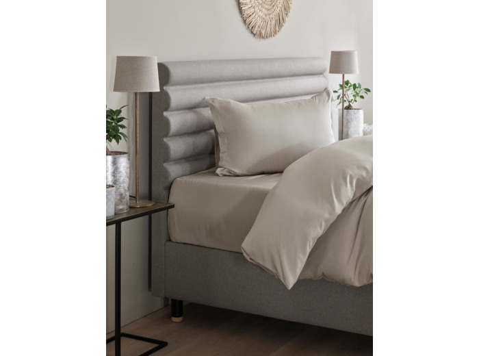 TEMPUR Luxe Cotton Sateen Fitted Bed Sheet 180x200x40cm