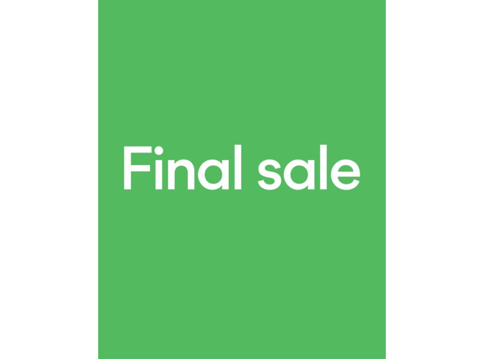 FINAL SALE
