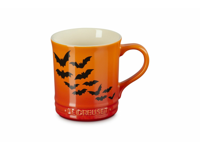 Halloween Coffee Mug with Bats