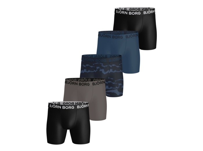 SPORTS MICROFIBER BOXER 5p