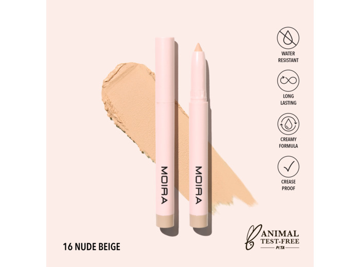 MOIRA At Glance Stick Shadow 016 Nude Beige