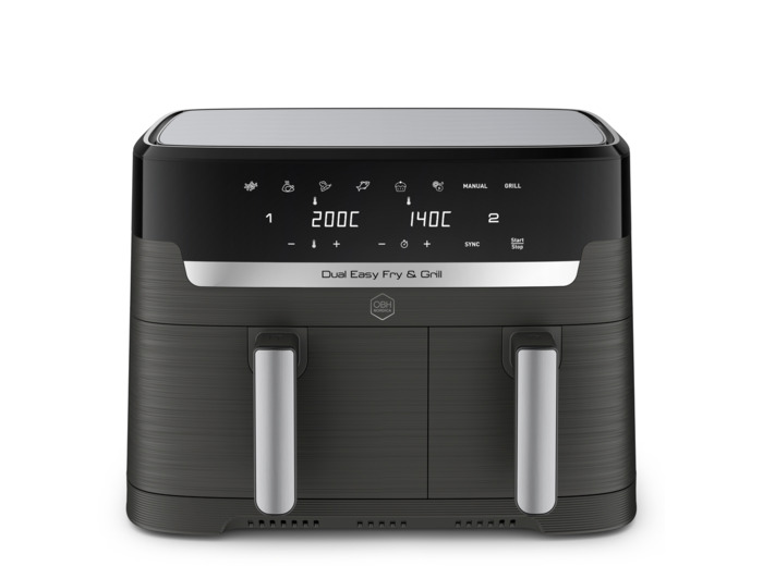 Dual Easy Fry & Grill Coal