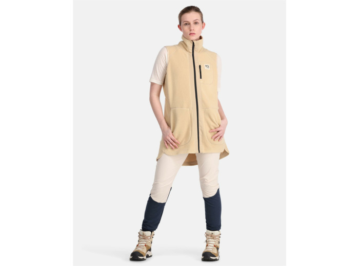 Sanne Pile Vest Long