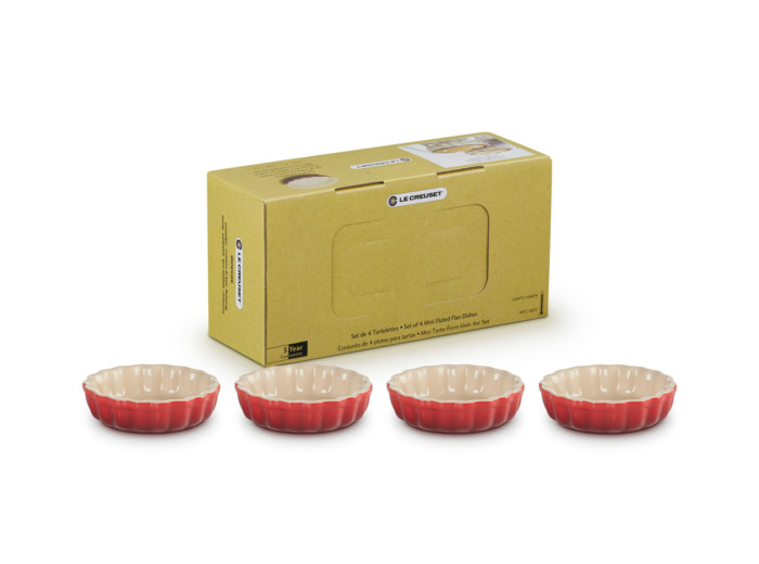 Le Creuset Pienet Piirakkavuoat 4 kpl/pkt