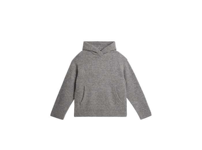 Broon Alpaca Blend Hoodie FMKW11648 U218