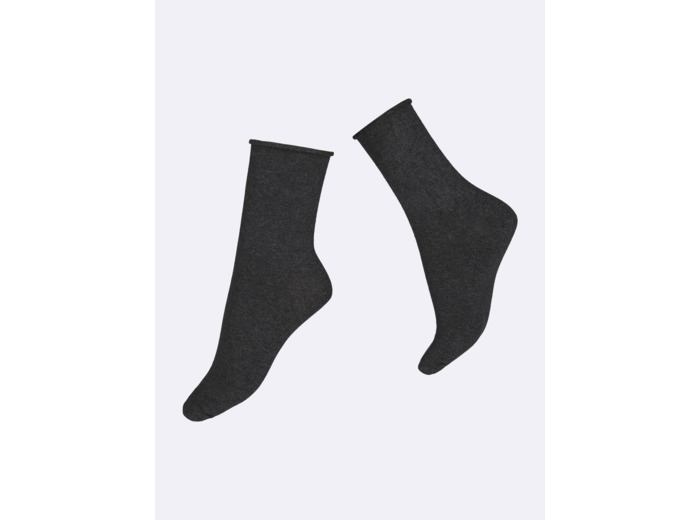 COTTON COMFORT CUFF nilkkasukat - harmaa