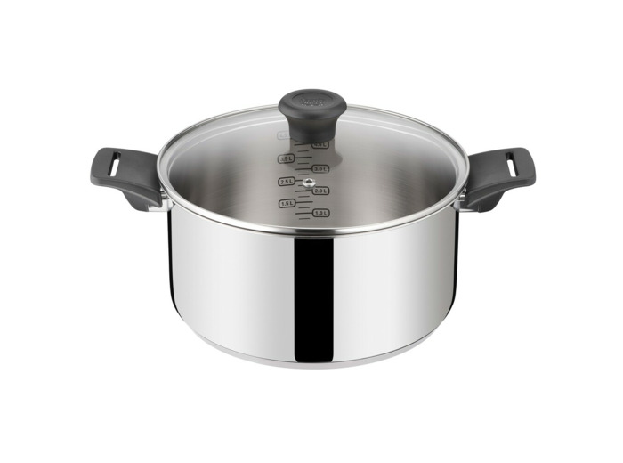 Jamie Oliver Everyday Kitchen Stainless Steel Stewpot 24 cm / 5,4 l. w. lid
