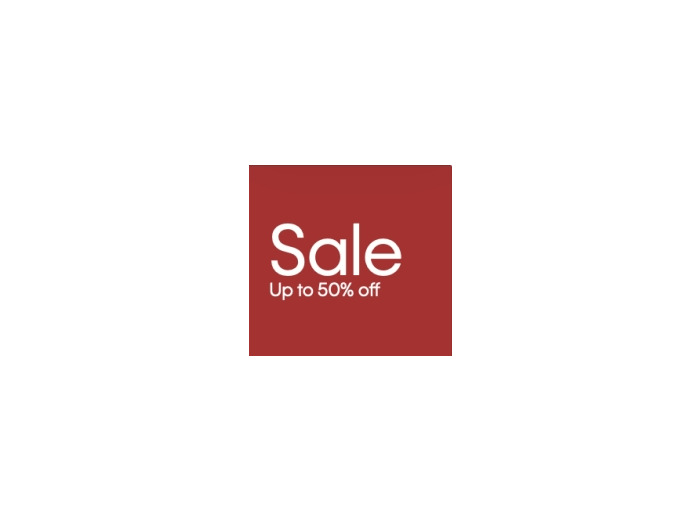 Sale: up to 50%
