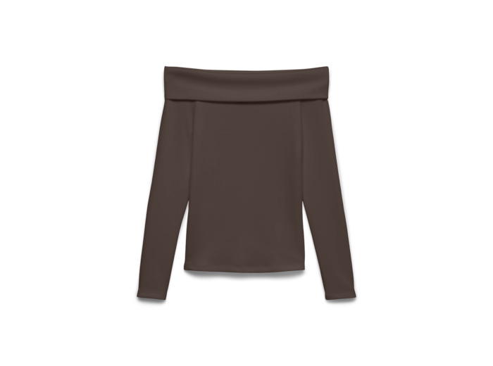 Regular Fit Off Shoulder Long Sleeves (L/S)