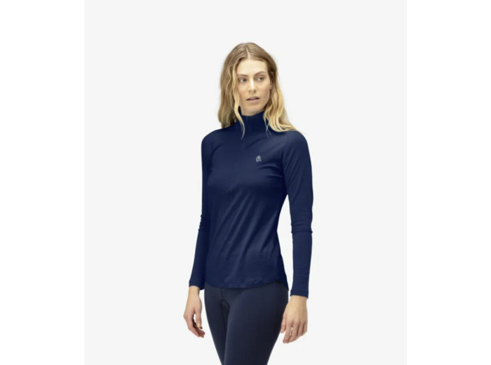 femund pureUll Zip Neck (W)