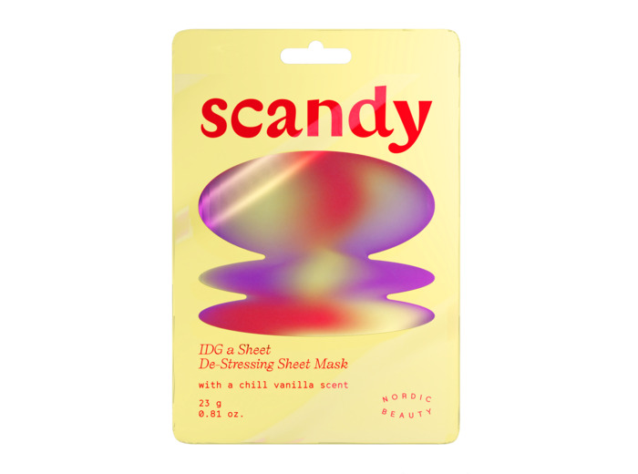 Scandy IDG a Sheet De-Stressing Sheet Mask 1 pc