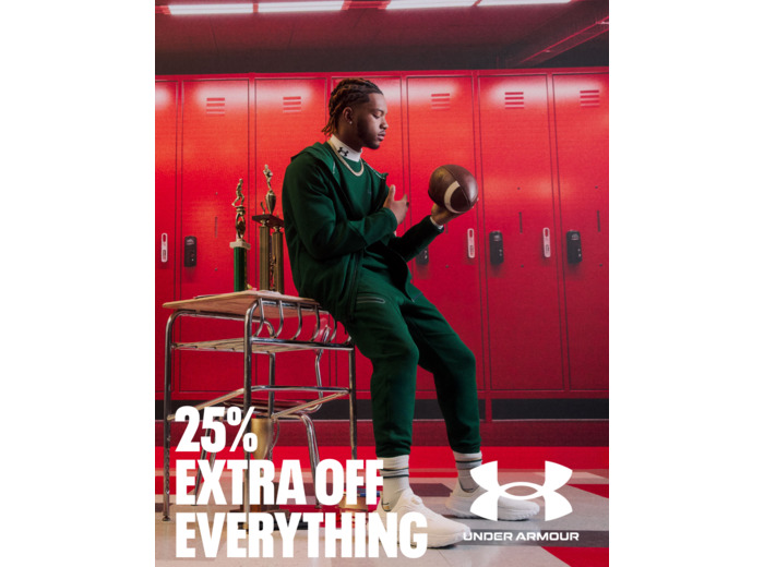 25% EXTRA OFF EVERYTHING!