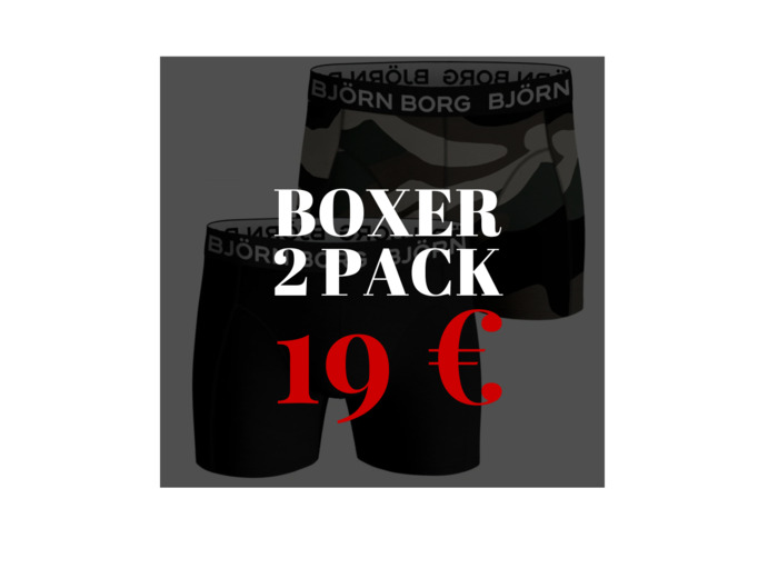 Björn Borg 2-Pack Core Bokserit