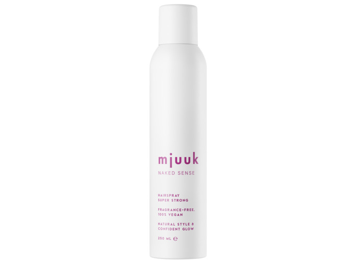 MJUUK NAKED SENSE FRAGRANCE-FREE HAIRSPRAY SUPER STRONG 250ML