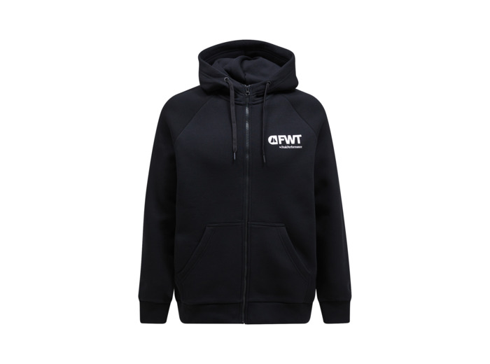 FWT M Logo vetoketju huppari