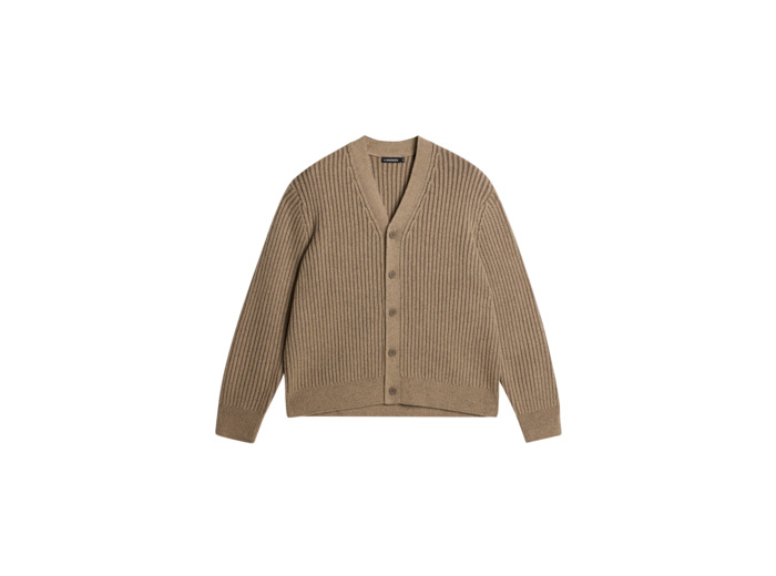 Twin Plated Knit Cardigan FMKW11634 E116