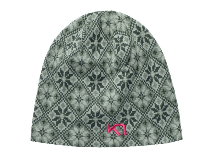 Rose Beanie - 100% Merino Wool