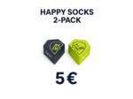 HAPPY SOCKS Best Friends-lahjapaketti, 2-pack
