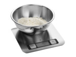 Kitchen scale digital 20x20 cm, 1 g/5 kg, stainless steel