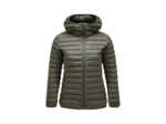 W Down hood jacket