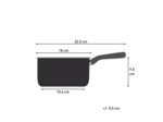 Nordica Saucepan 16 cm / 1,5 l. w. Lid