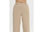 SAARI culottes-pellavahousut - beige