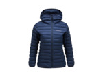 W Down hood jacket