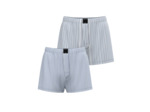 COTTON STRETCH WOVEN BOXER SHORTS 2p