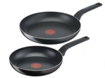 Easy Cook & Clean Set of 2 frypans 24 & 28 cm w. clip