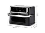 Flex Dual Easy Fry Air Fryer 9,0 l. Black