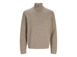 Knit with zipper
